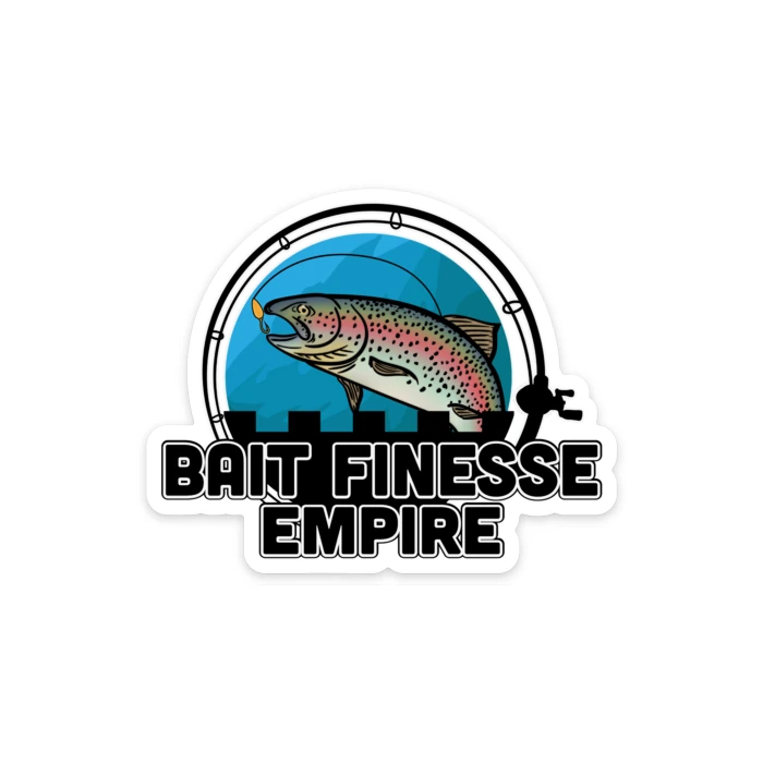 Bait Finesse Empire Trout Logo Sticker