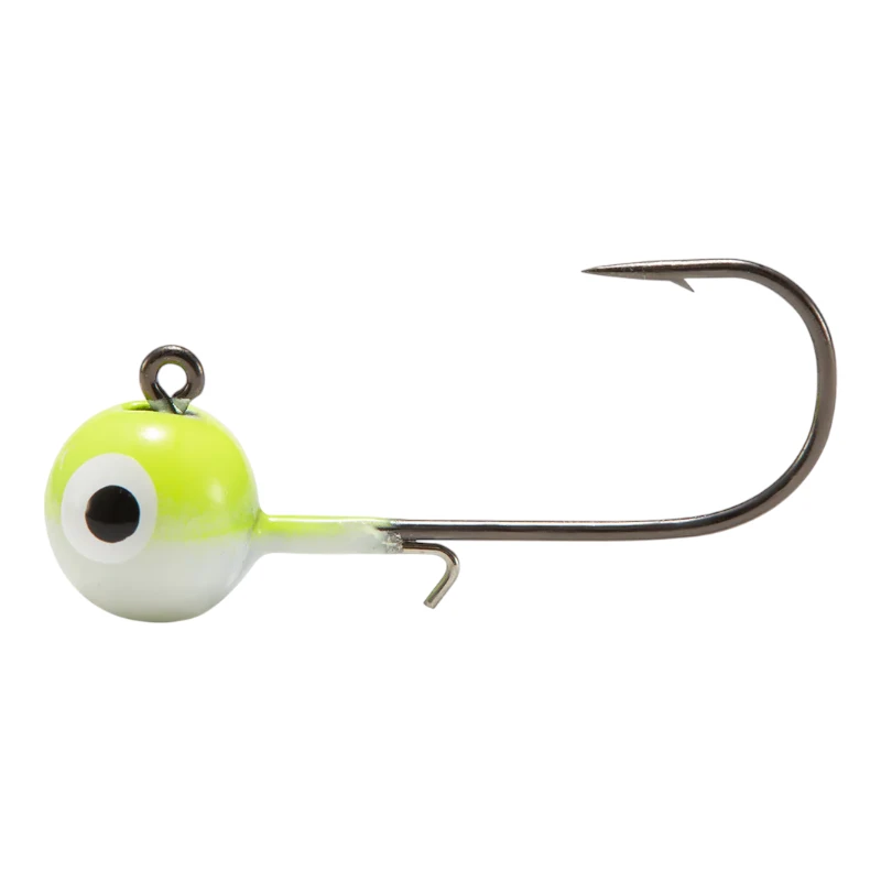Nako 200% Sensitive Tungsten Jig Heads - No Chip Black Fishing Weights (5 Pack)